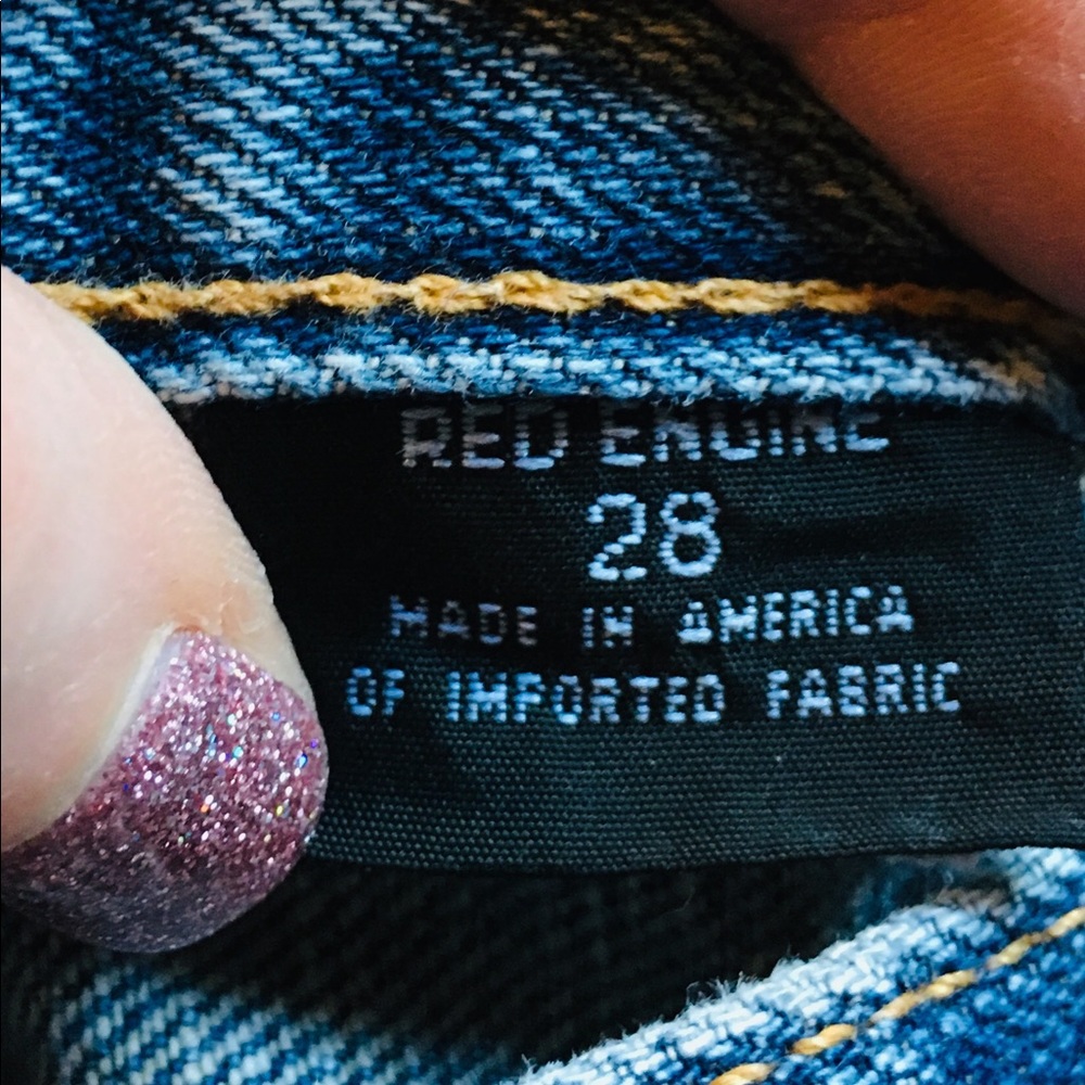 Red Engine Jeans - Picture 4 of 4
